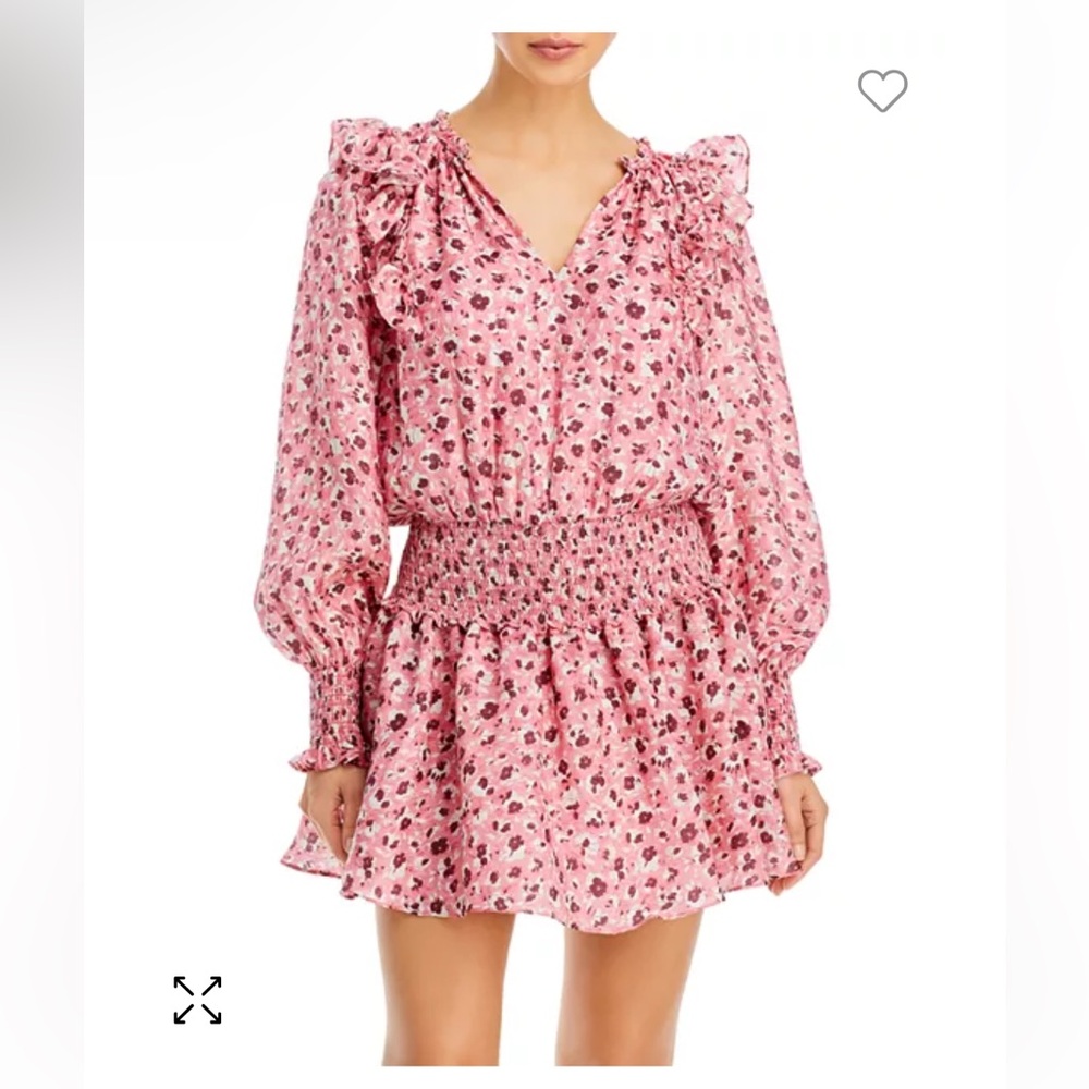 NWT Ramy Brook Penelope Ruffled Dress size small